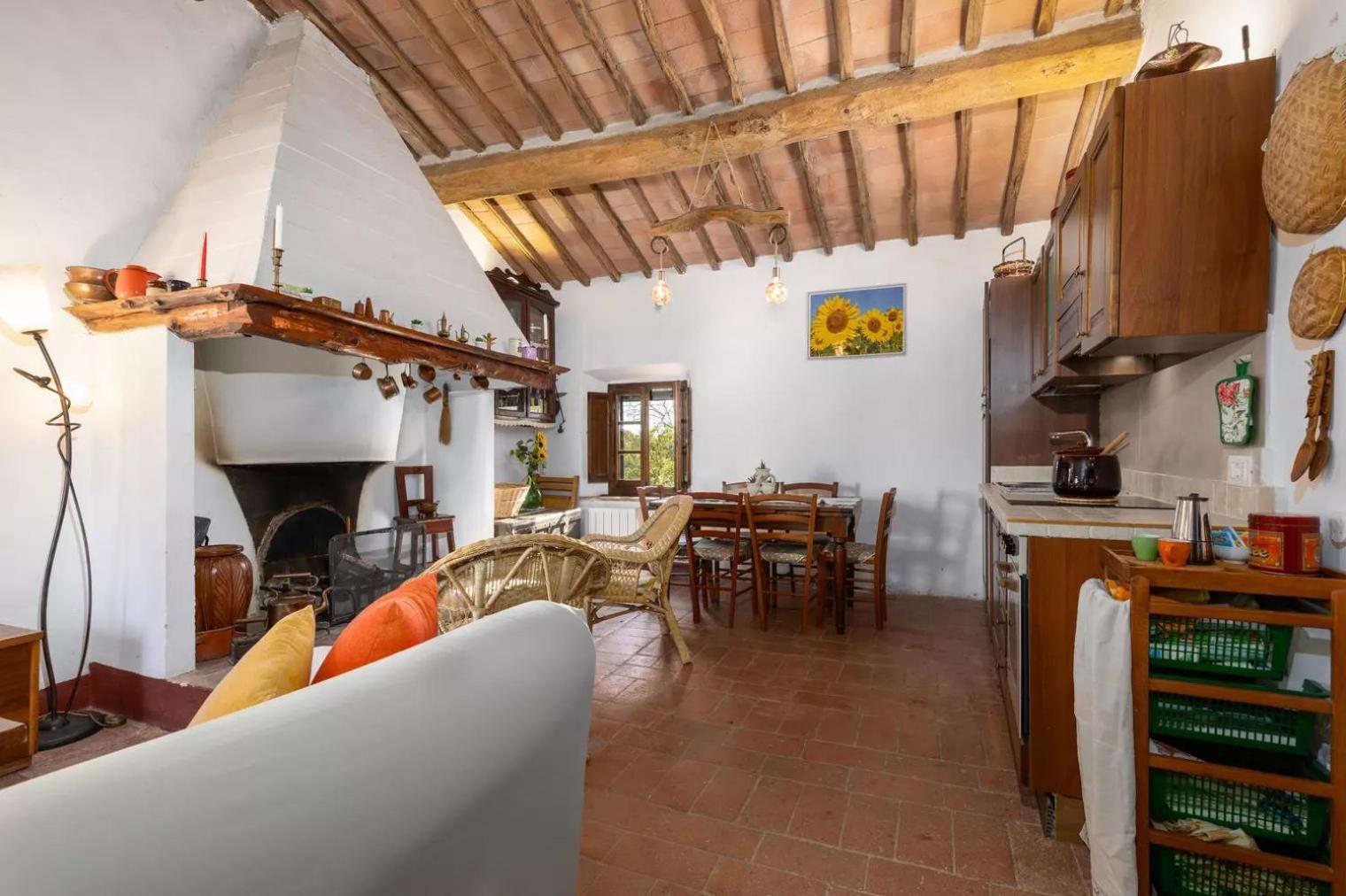カステッリーナ・イン・キアンティ シエナ Casa Il Mandorlo Nel Chiantiヴィラ エクステリア 写真
